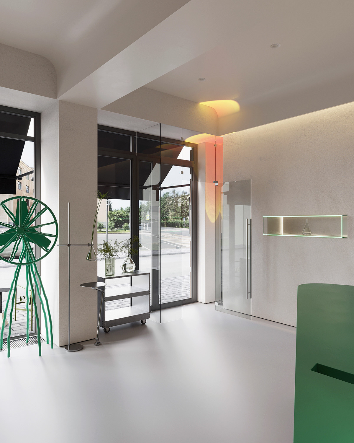 Plant and Flower Shop Interior Plant and Flower Shop Interior